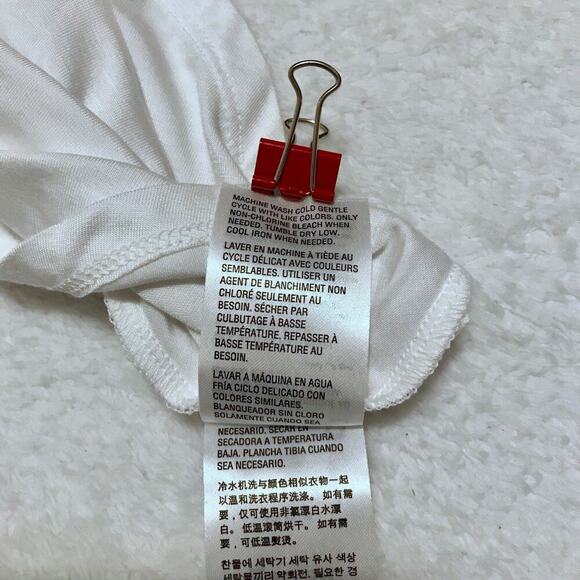 Bar III NWT Flowy White Short Sleeves Blouse Women Various - Picture 8 of 10